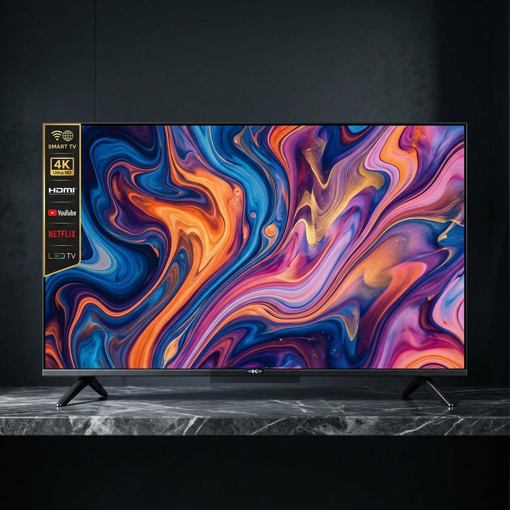 Kresvora 55" 4K Smart LED TV